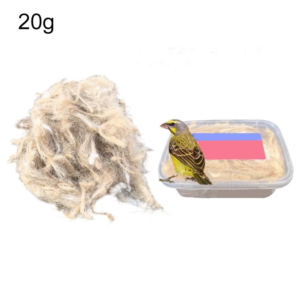 Cozy Nesting Dust-Free Bedding Jute Fiber Blend Multiple Weight Options