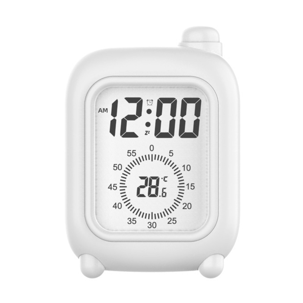 Fun Learning Companion Kids Alarm Clock Temperature Display Clock Cute Design - Picture 13 of 23
