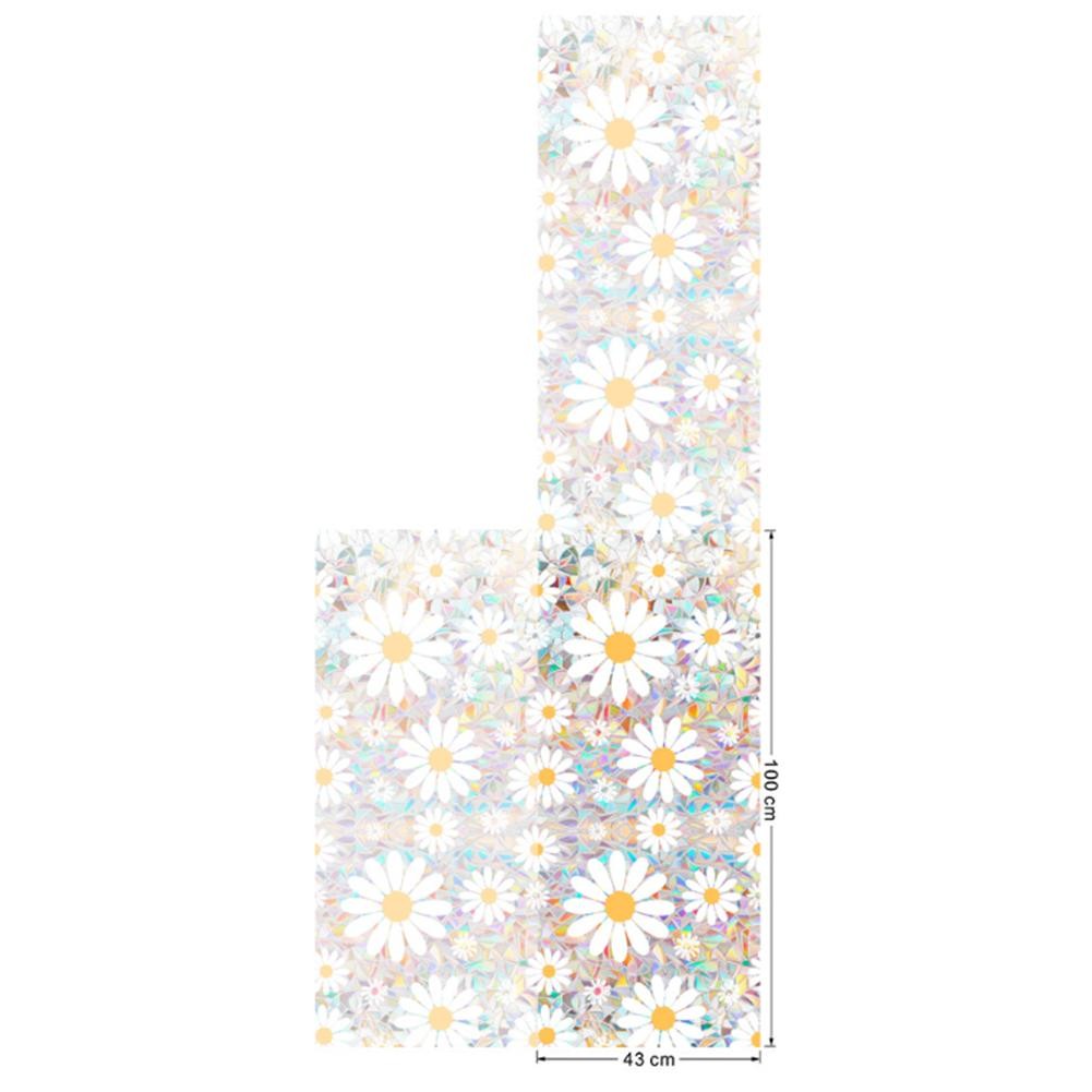 Colorful Floral Design Window Film for UV Protection and Bright Spaces - Bild 14 von 25