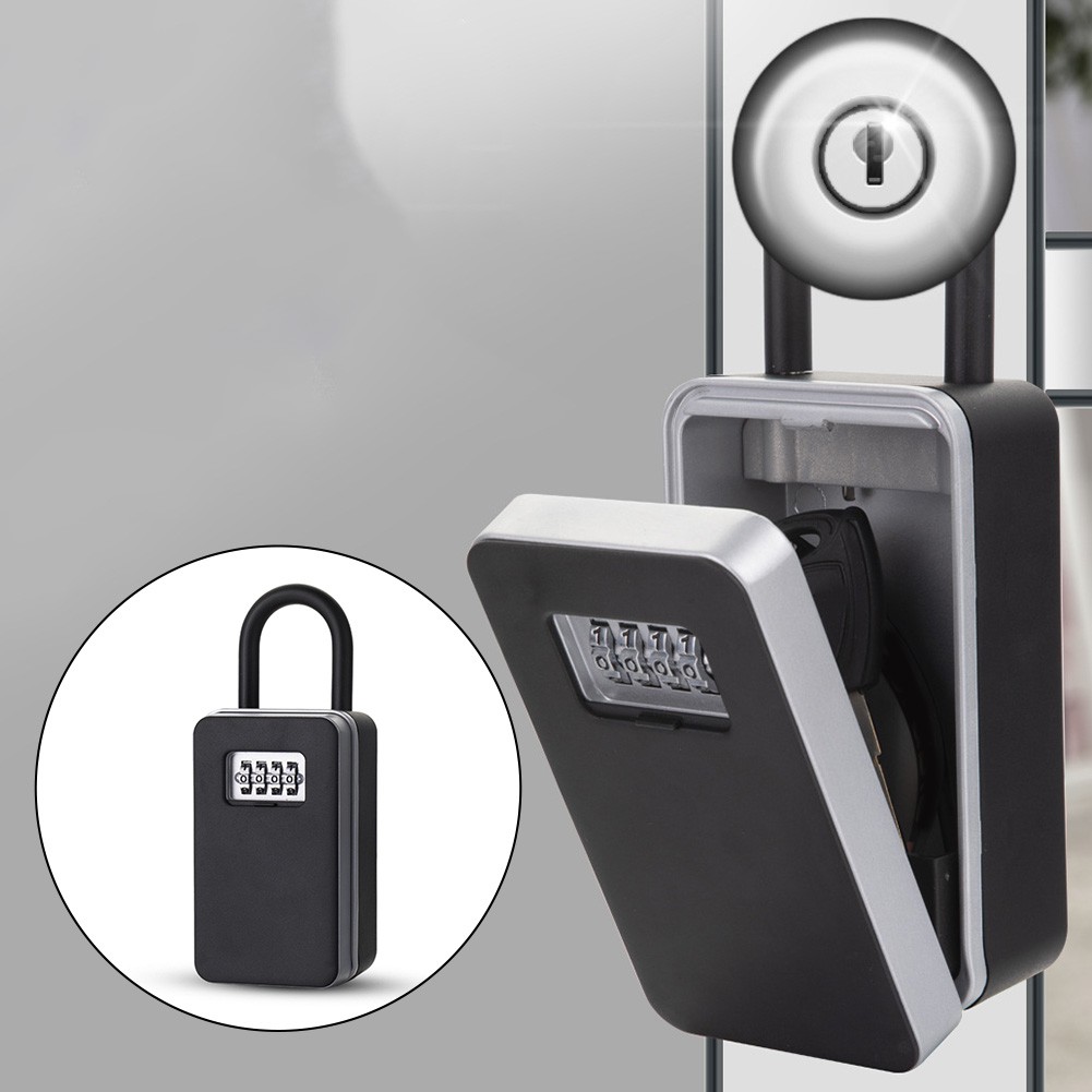 Weatherproof Key Box for Outdoor Use Secure Key Safe with Combination ...