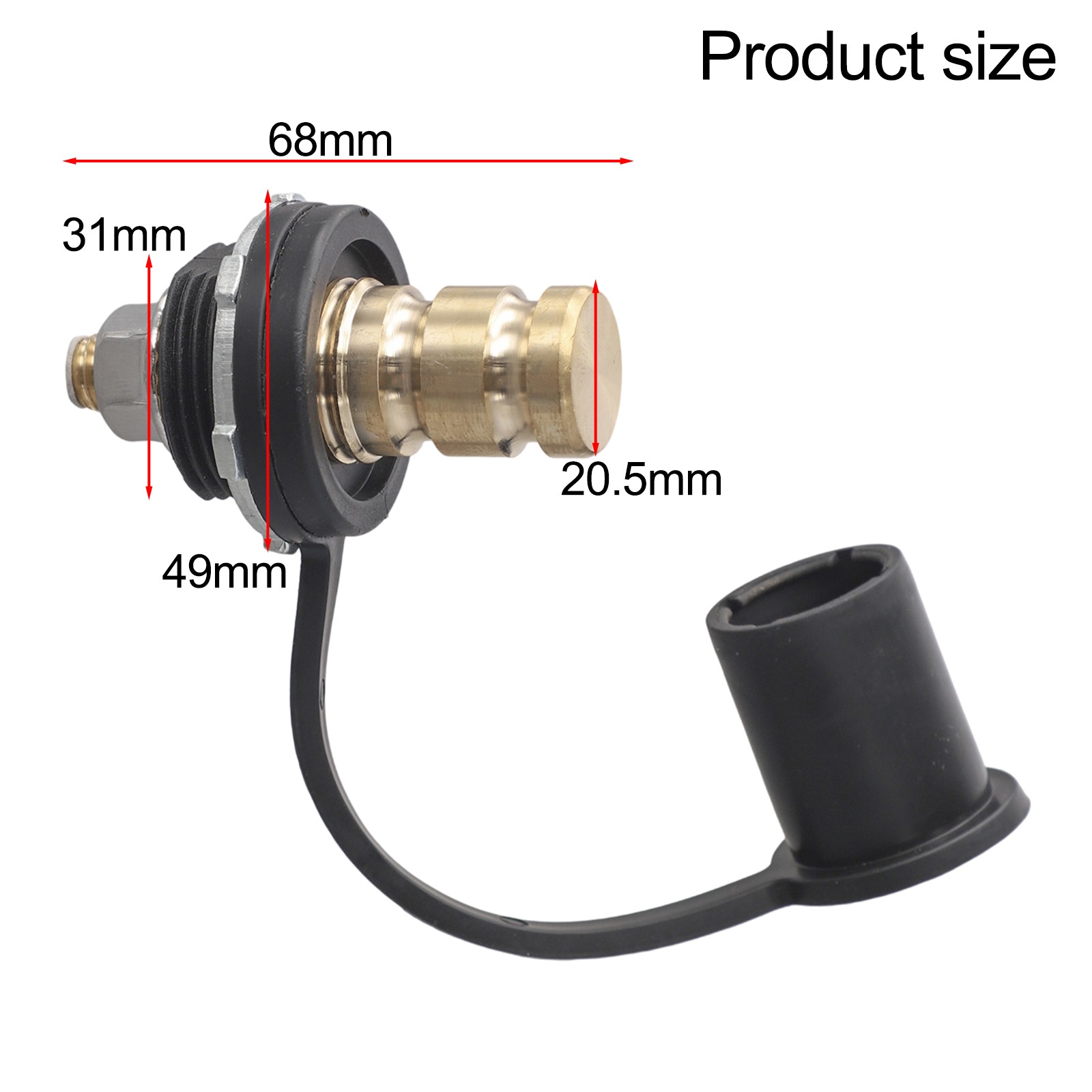 Remote Battery Charging Terminals for Trucks and ATVs with 250A Rating - Afbeelding 20 van 26