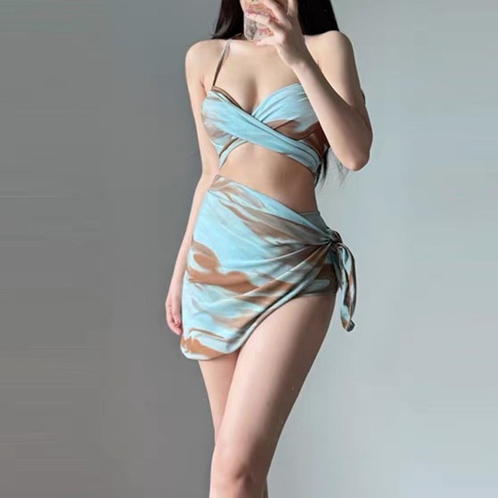 Pure Desire Style Spring Swimwear Beachwear Casual Swimwear Irregular Pattern - Picture 13 of 18
