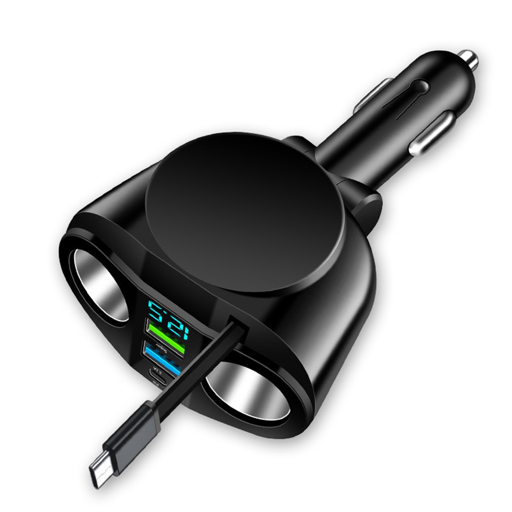 Chargeur Voiture 66W Double Sortie avec Affichage Num��rique pour Charge Rapide - Photo 18 sur 33
