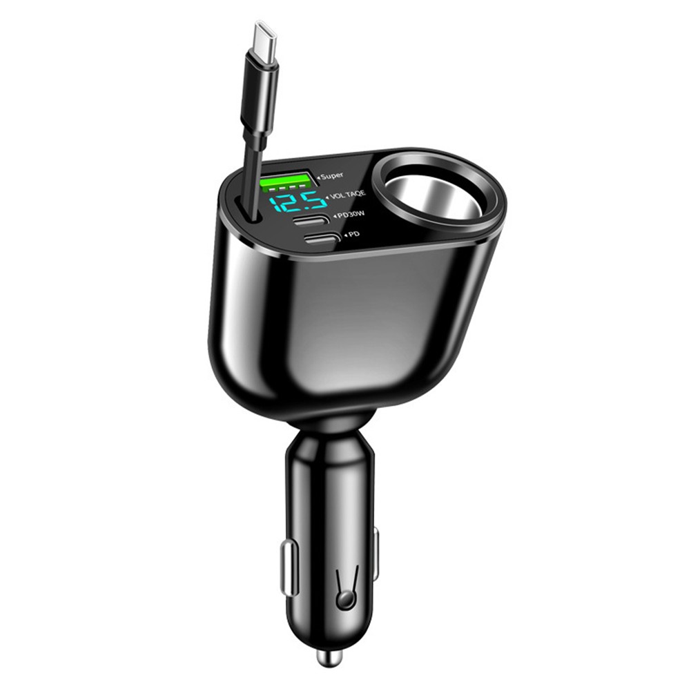 Chargeur Voiture 66W Double Sortie avec Affichage Num��rique pour Charge Rapide - Photo 21 sur 33
