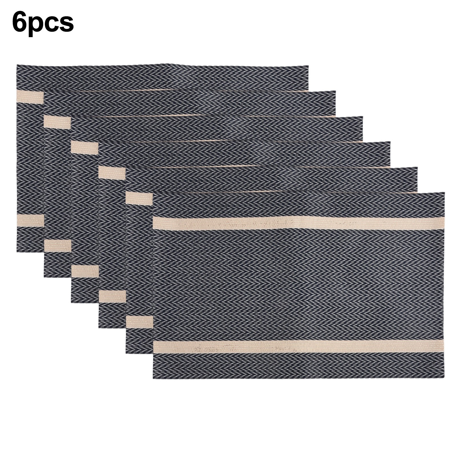 Tidy Up with Set of 6 Heat Resistant Placemats for Tables Size 45x30cm - Picture 20 of 40