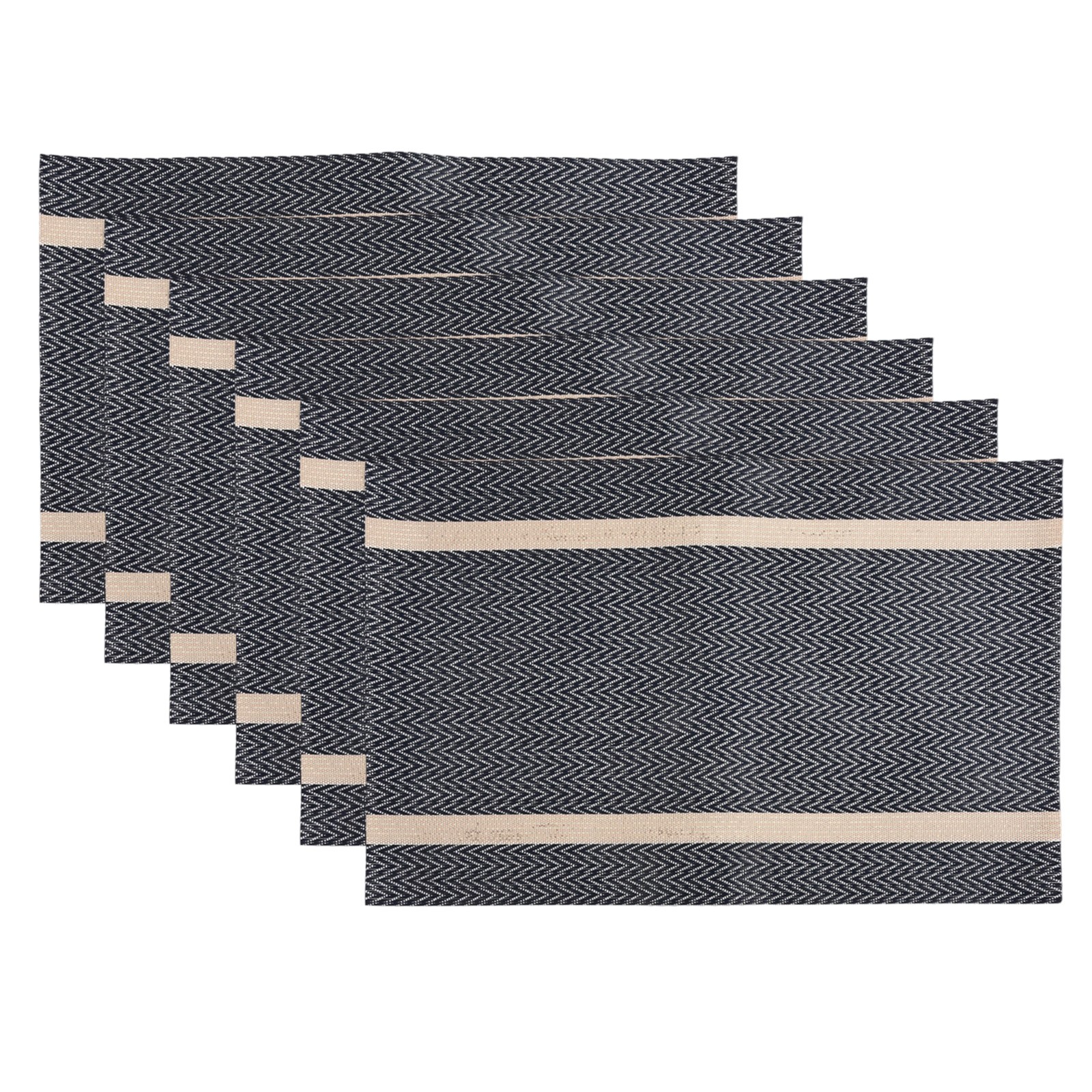 Tidy Up with Set of 6 Heat Resistant Placemats for Tables Size 45x30cm - Picture 23 of 40