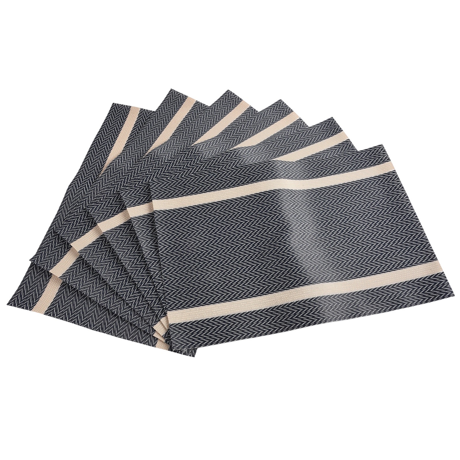 Tidy Up with Set of 6 Heat Resistant Placemats for Tables Size 45x30cm - Picture 22 of 40
