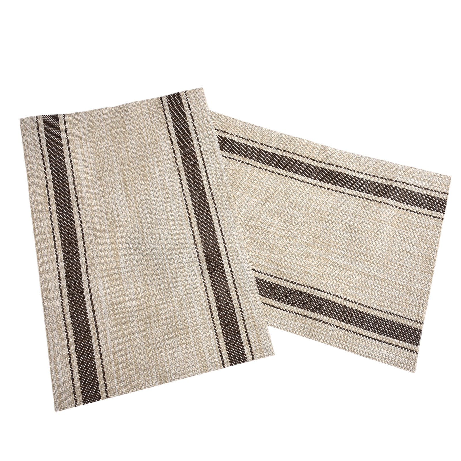 Colorful Set of 6 PVC Table Mats Heat Resistant for Everyday Use 45x30cm - Picture 50 of 56