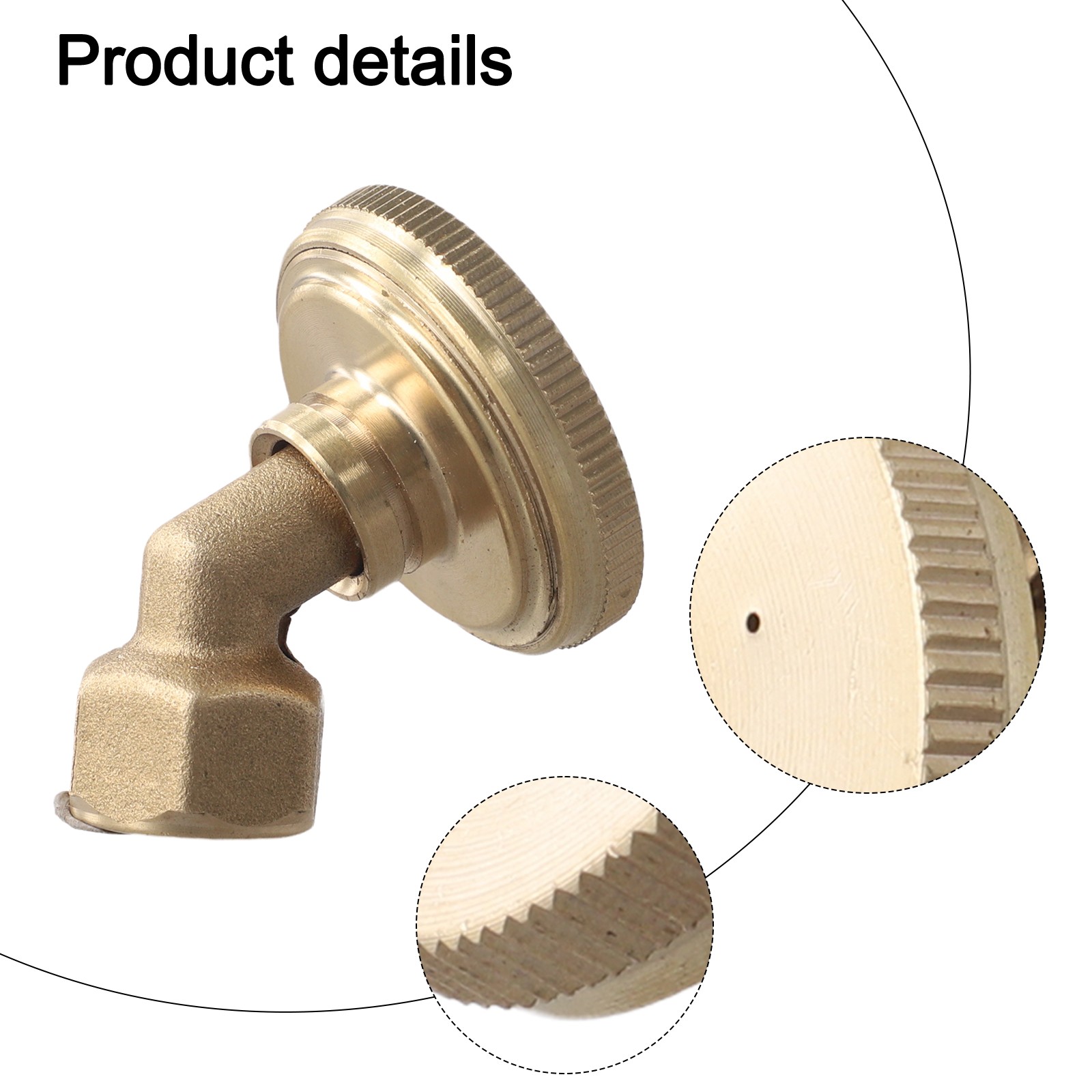 Adjustable Atomization Nozzle with 7 Holes for M14 Hose For Irrigation System