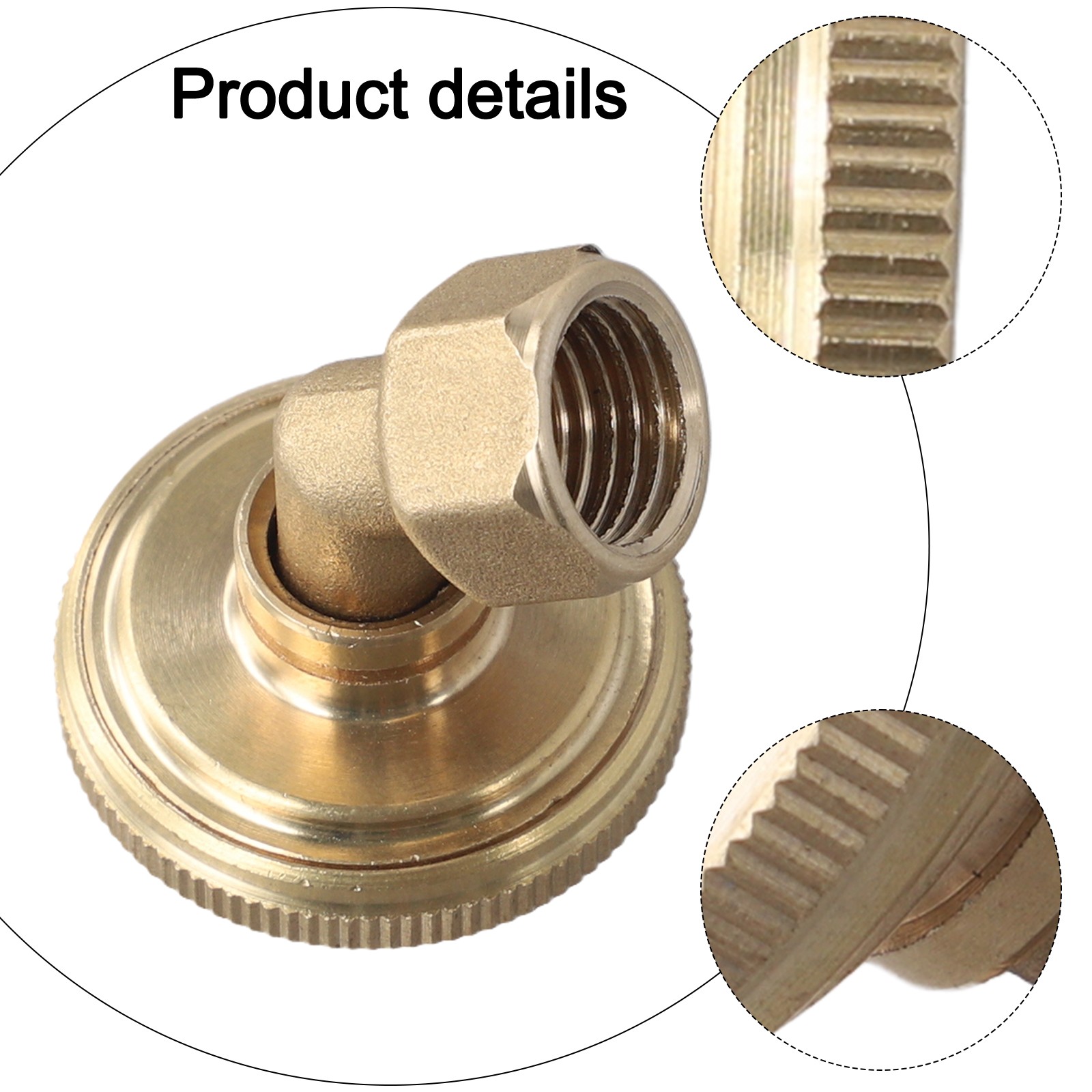 Adjustable Atomization Nozzle with 7 Holes for M14 Hose For Irrigation System