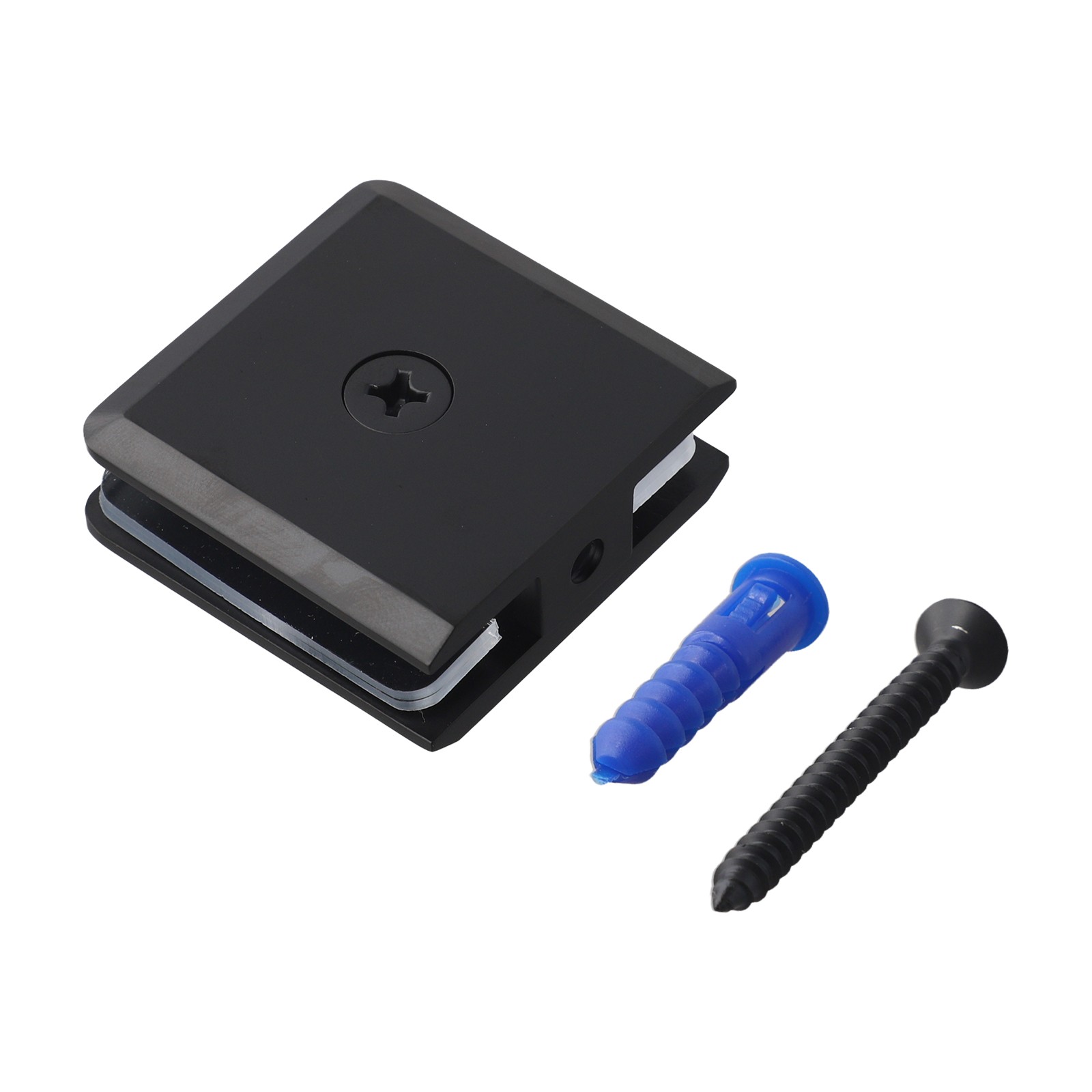 Abrazadera de vidrio de latón premium para instalación de baño de vidrio de 8 - Imagen 30 de 45