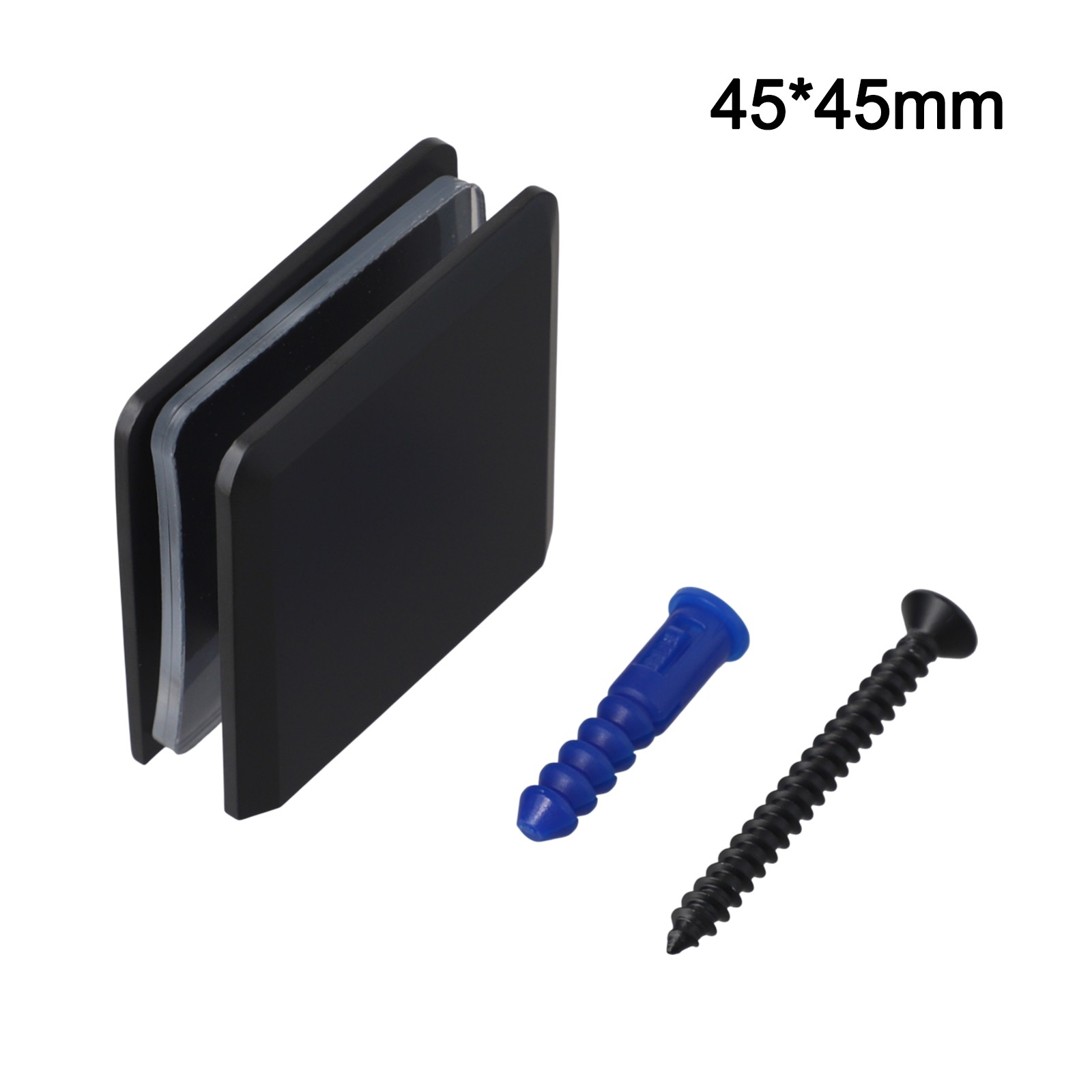 Abrazadera cuadrada de latón para 8 herrajes de fijación de baño de vidrio te - Imagen 37 de 49