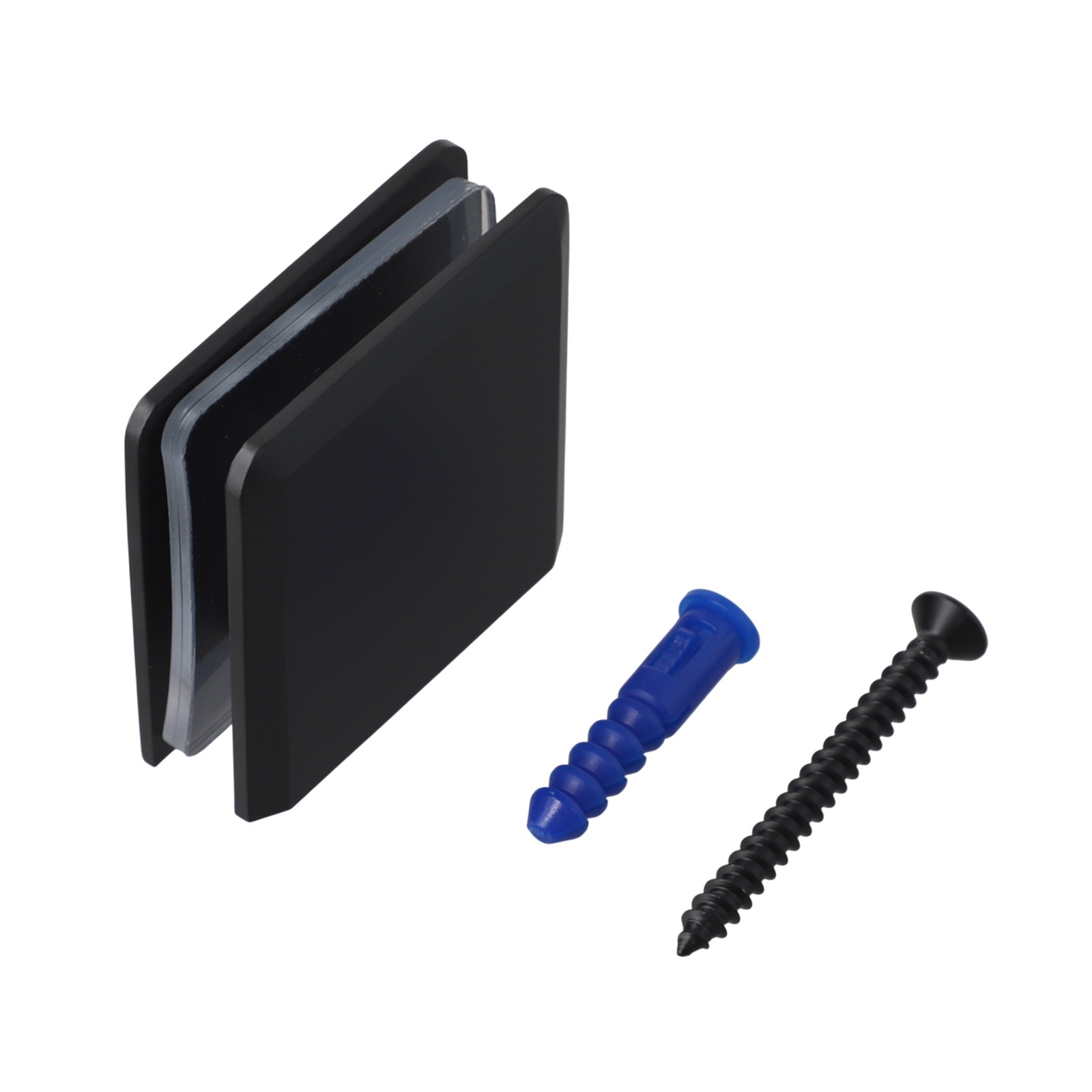 Abrazadera cuadrada de latón para 8 herrajes de fijación de baño de vidrio te - Imagen 40 de 49