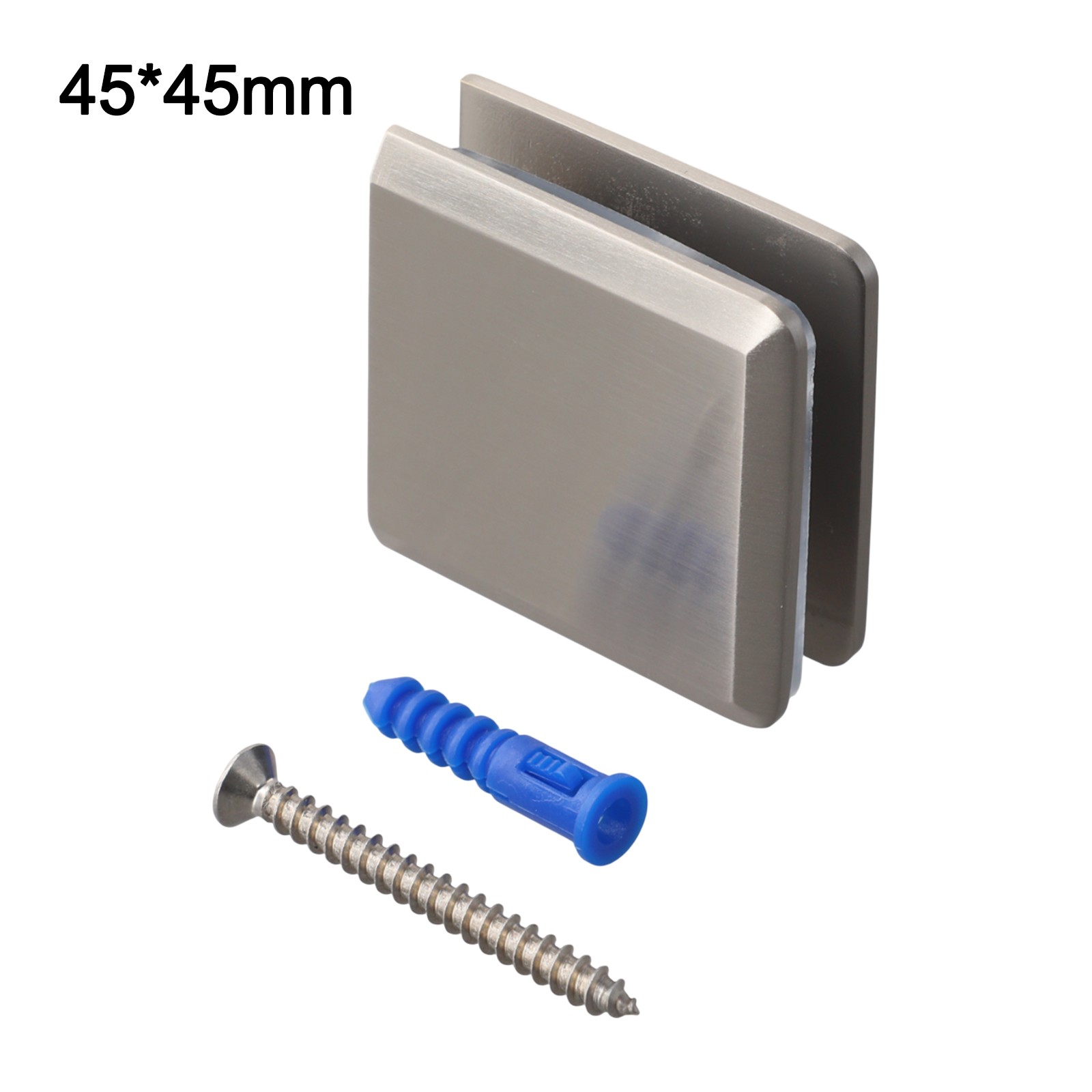 Abrazadera cuadrada de latón para 8 herrajes de fijación de baño de vidrio te - Imagen 27 de 49