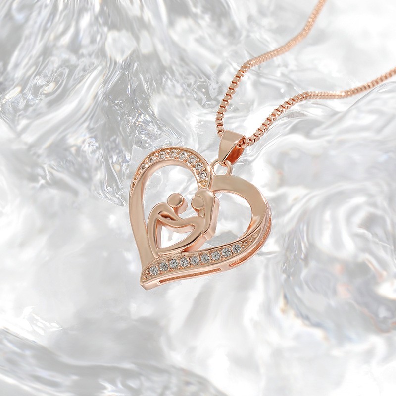 Beautiful Silver Heart Necklace for Special Occasions and Everyday Wear - Picture 14 of 14