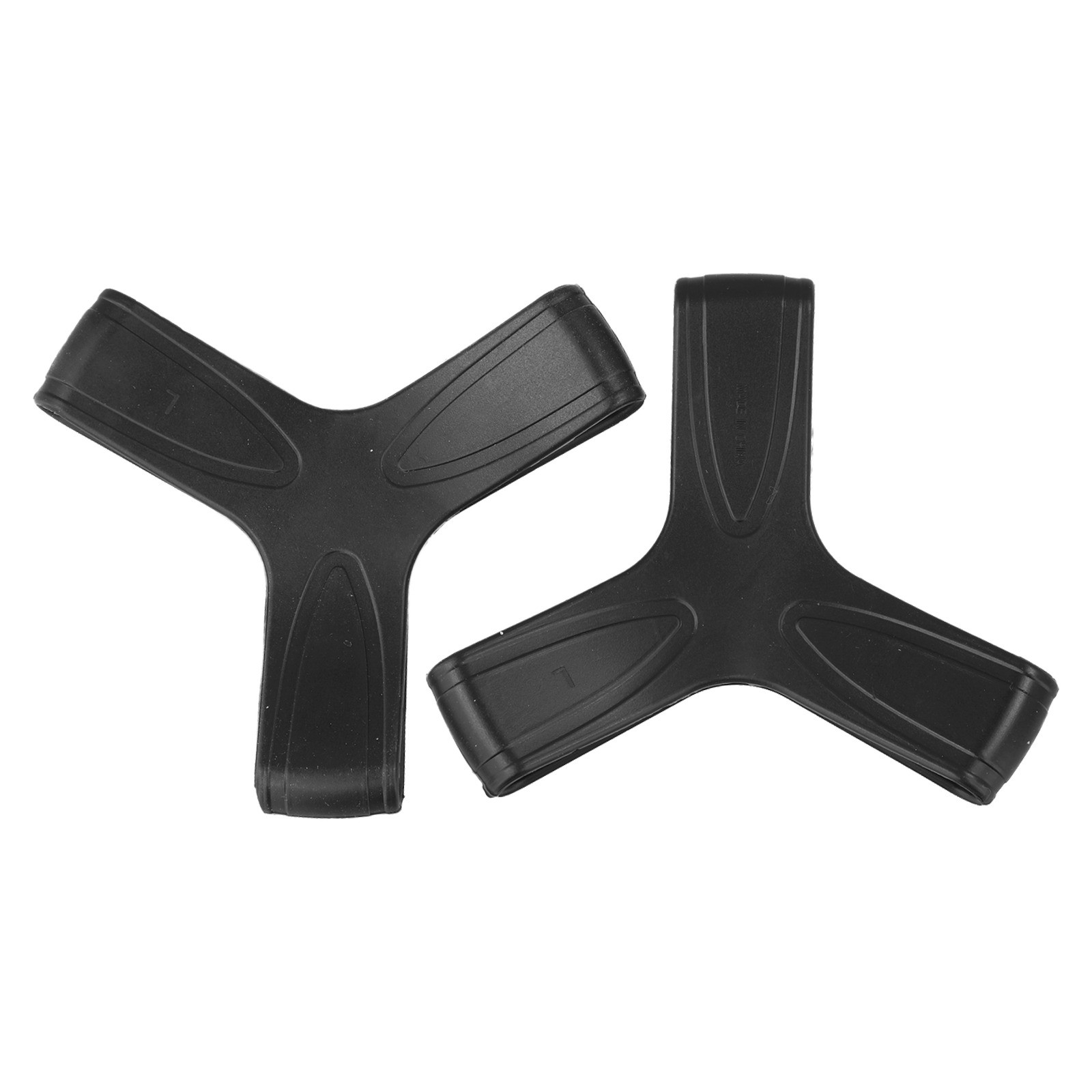 Comfortable and Secure Silicone Flipper Fixation with Triangular Support