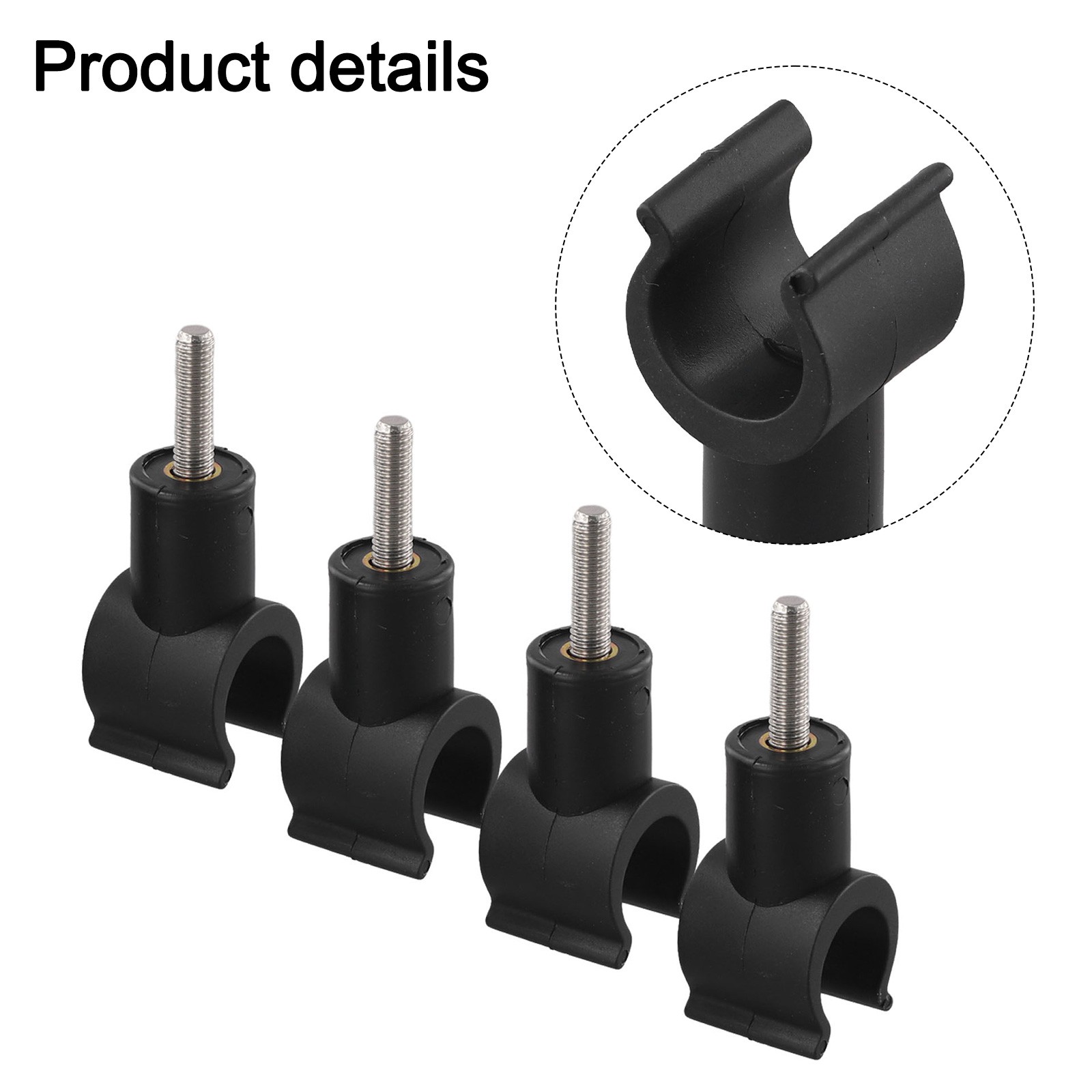 4pcs Camping Wagon Chariot Boucle Accessoires Plastique pour Connexion Facile Ta - Picture 14 of 33