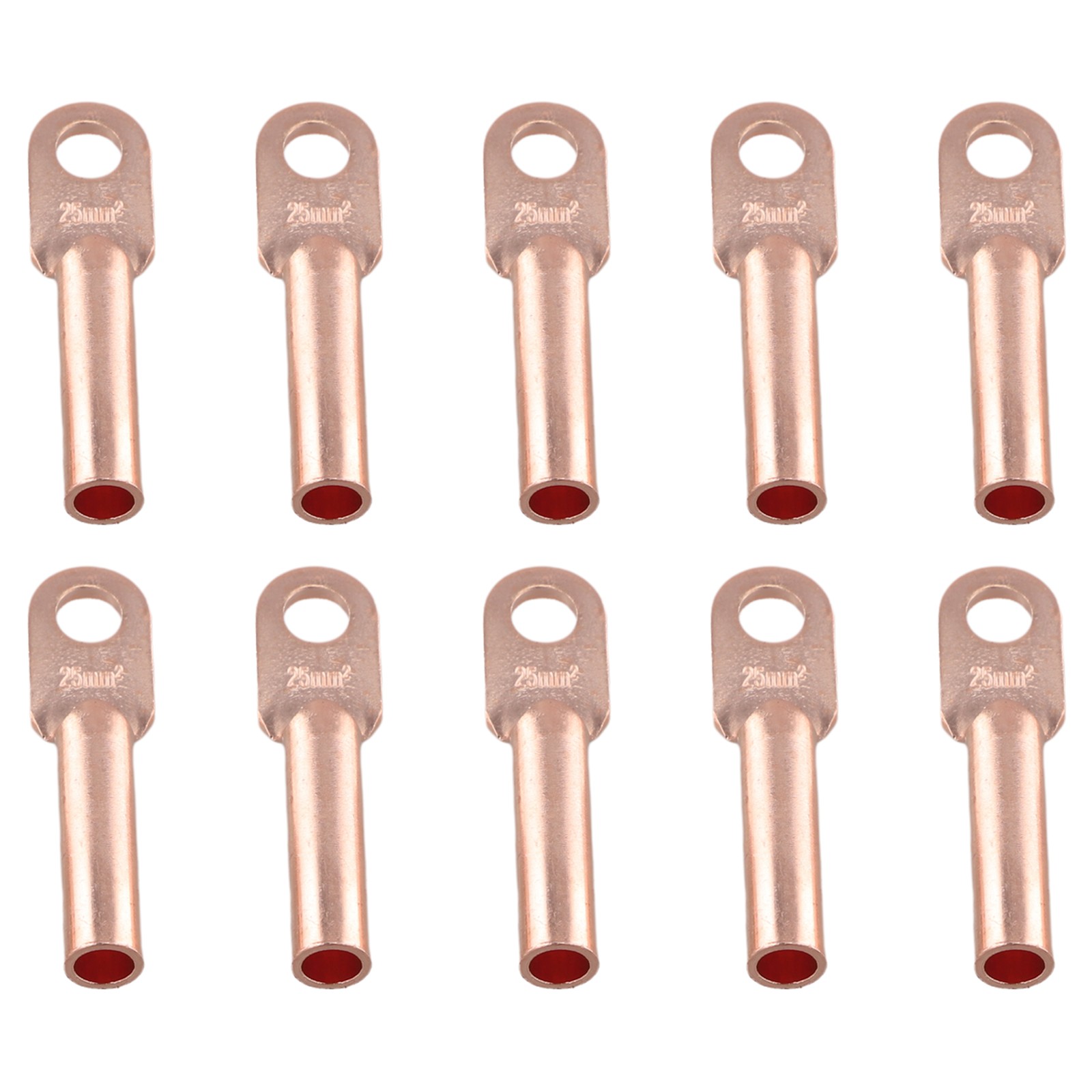 Efficient Automotive Solutions with 10PCS Red Copper Wire Crimp Connectors Pack - Picture 17 of 36