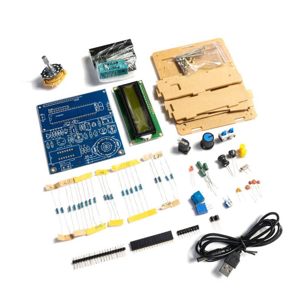 Transparent Acrylic Digital Meter for Capacitance Inductance Measurements