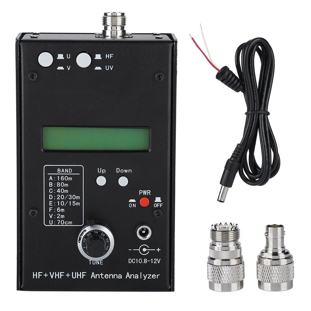 LC Meter Impedance Range 10 - 500Ω Metal Material Professional Antenna Analyzer - Bild 7 von 9