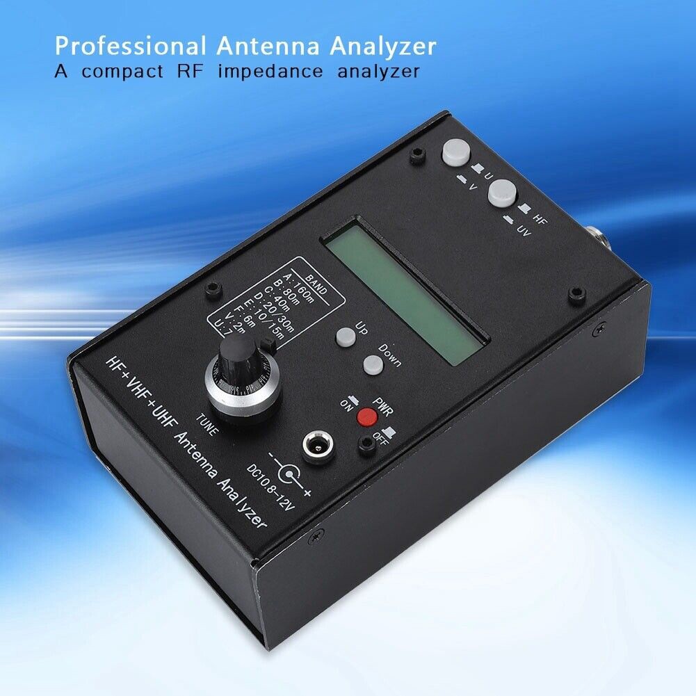 LC Meter Impedance Range 10 - 500Ω Metal Material Professional Antenna Analyzer - Bild 9 von 9