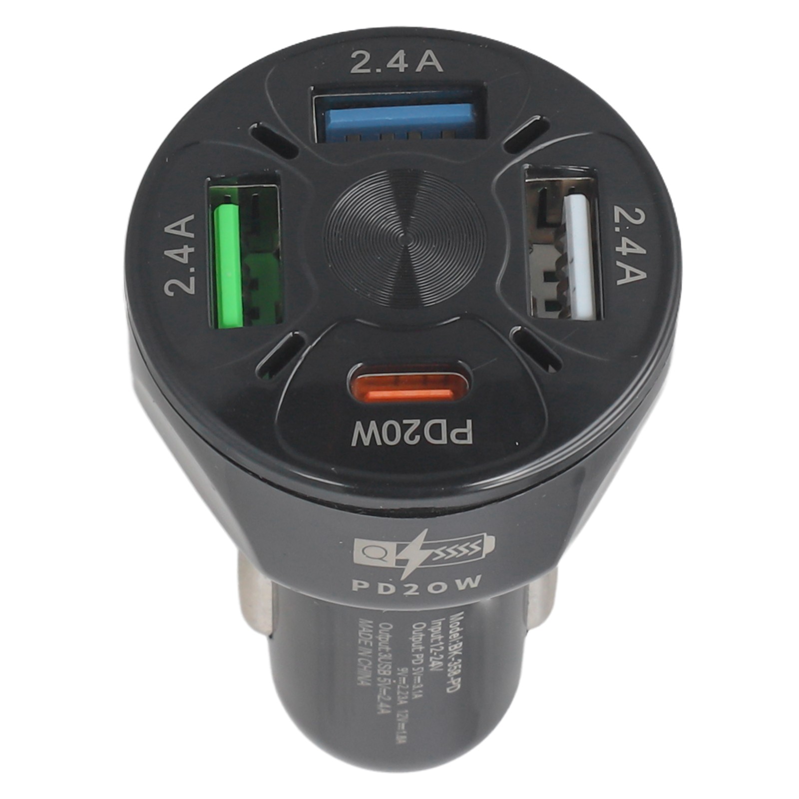 Chargeur Voiture Téléphone Portable 32W 4En1 USB PD avec Plusieurs Fonctionnal - Photo 18 sur 25