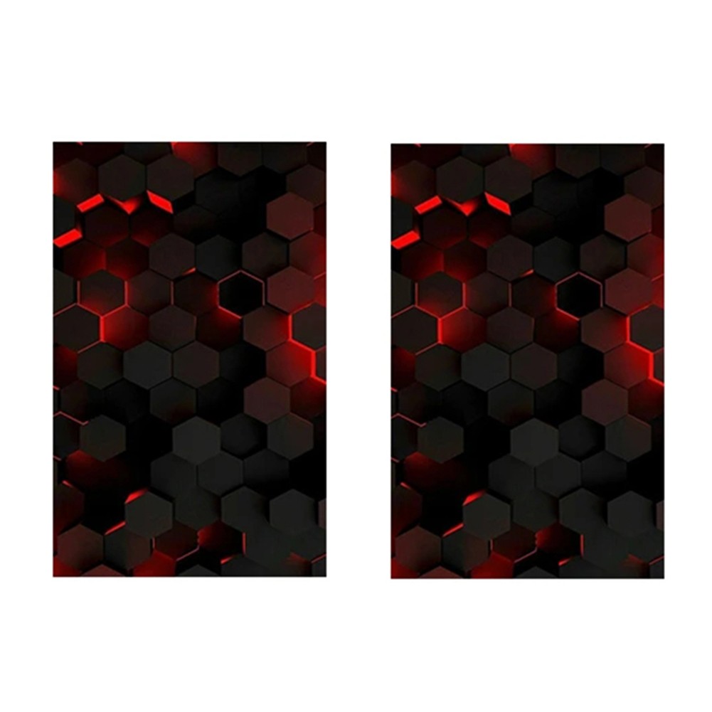 2x For Honeycomb Car B Pillar Waterproof Decal for Door Post Application - Picture 7 of 17