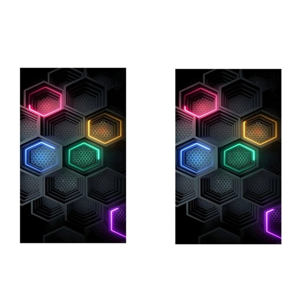 2x For Honeycomb Car B Pillar Waterproof Decal for Door Post Application - Picture 16 of 17