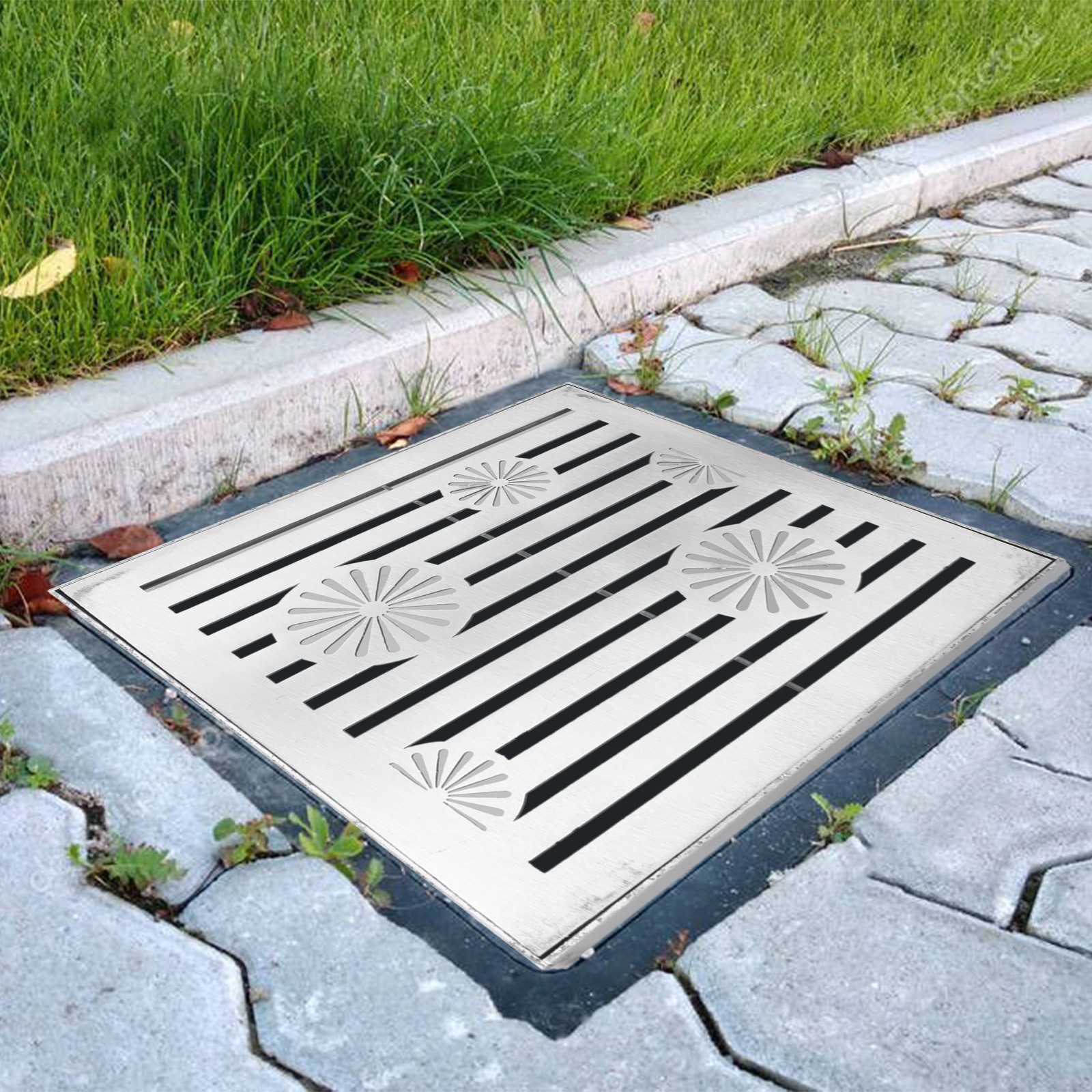 Multi Application Stainless Steel Drain Cover Perfect for Any Outdoor Space