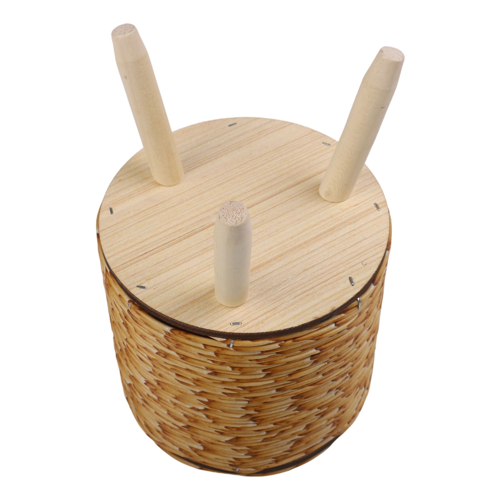 Desktop Plant Storage Compact Design Plant Storage Solution Good Straw Material