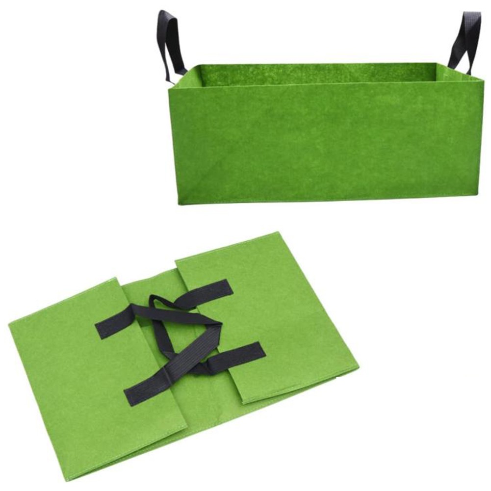 Rectangular Grow Bags for Vegetables 4Pcs Set with Ample Planting Space - Picture 19 of 28