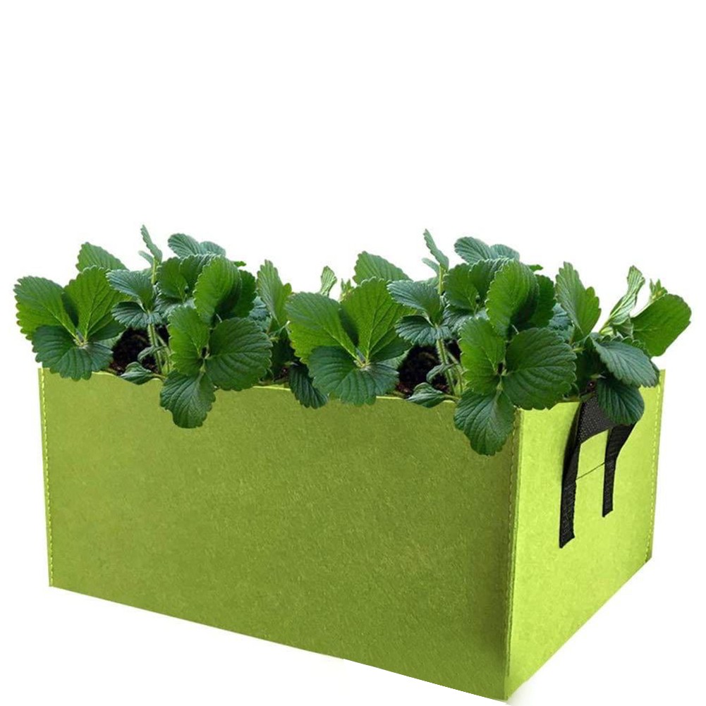Rectangular Grow Bags for Vegetables 4Pcs Set with Ample Planting Space - Picture 17 of 28