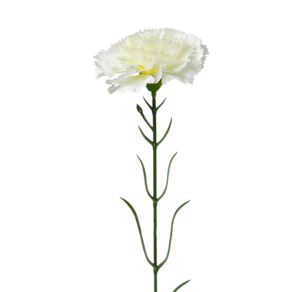8CM Silk Carnation Flower Beautiful Decoration for Home Office and Events