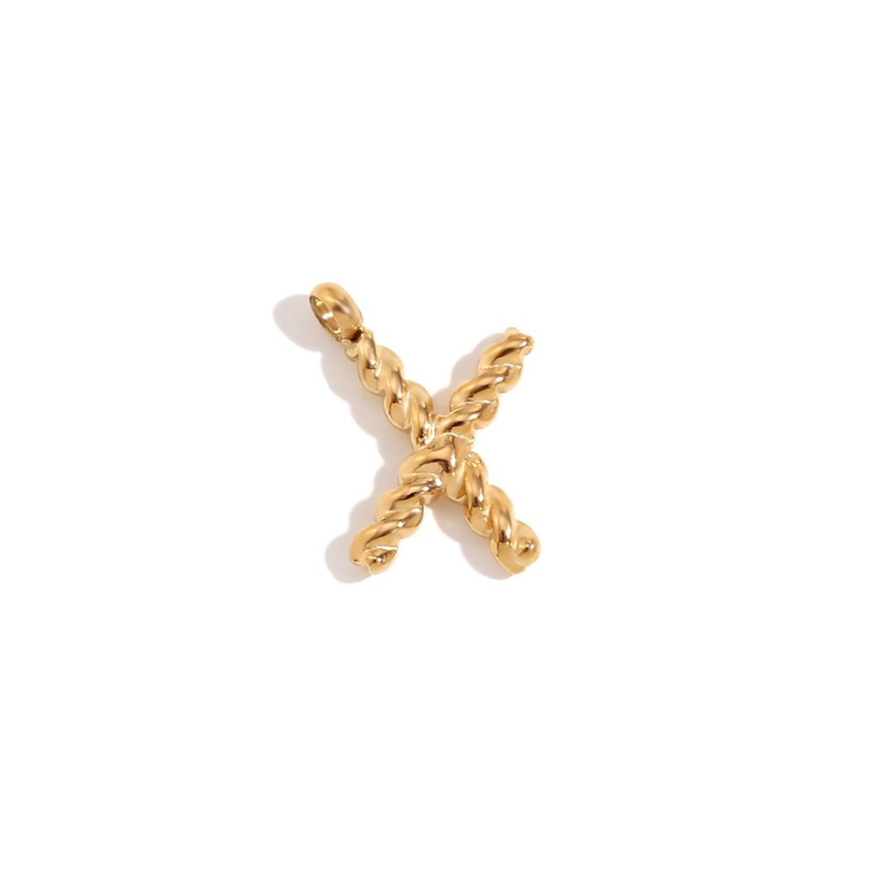 Unique Design Pendant Stainless Steel Fried Letter Accessory for All Occasions - Picture 36 of 38