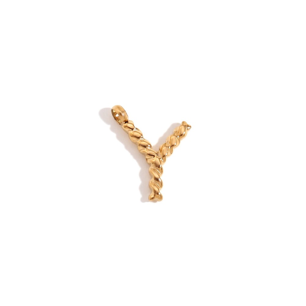 Unique Design Pendant Stainless Steel Fried Letter Accessory for All Occasions - Picture 37 of 38