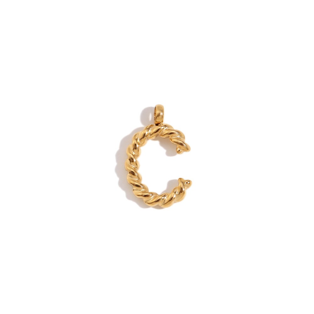 Unique Design Pendant Stainless Steel Fried Letter Accessory for All Occasions - Picture 15 of 38