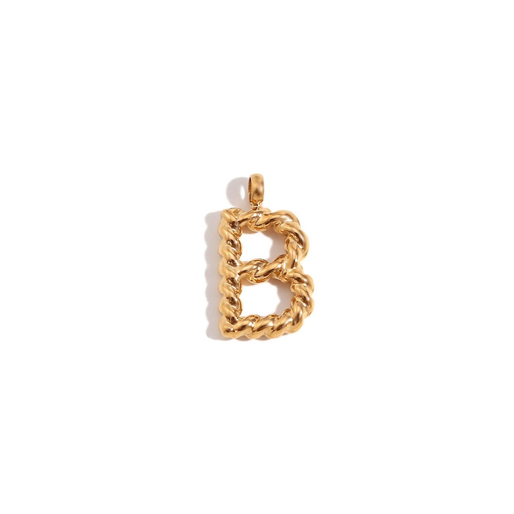 Unique Design Pendant Stainless Steel Fried Letter Accessory for All Occasions - Picture 14 of 38