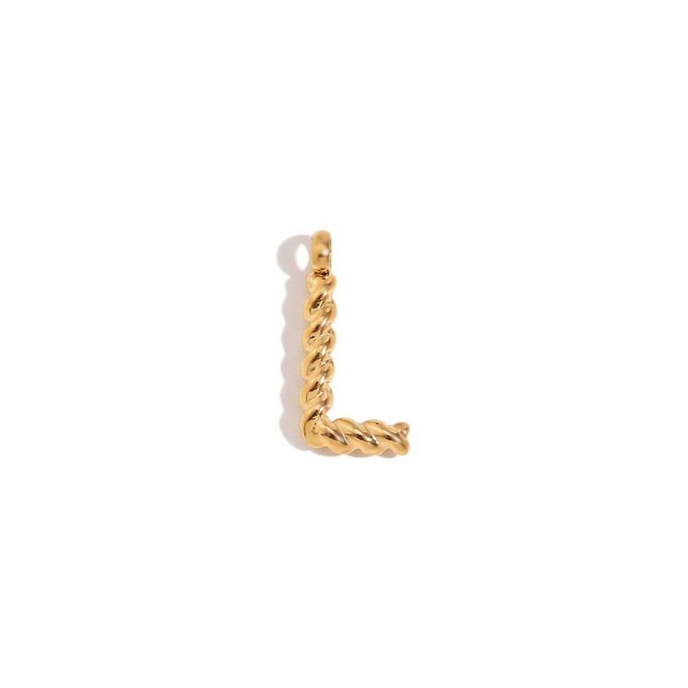 Unique Design Pendant Stainless Steel Fried Letter Accessory for All Occasions - Picture 24 of 38
