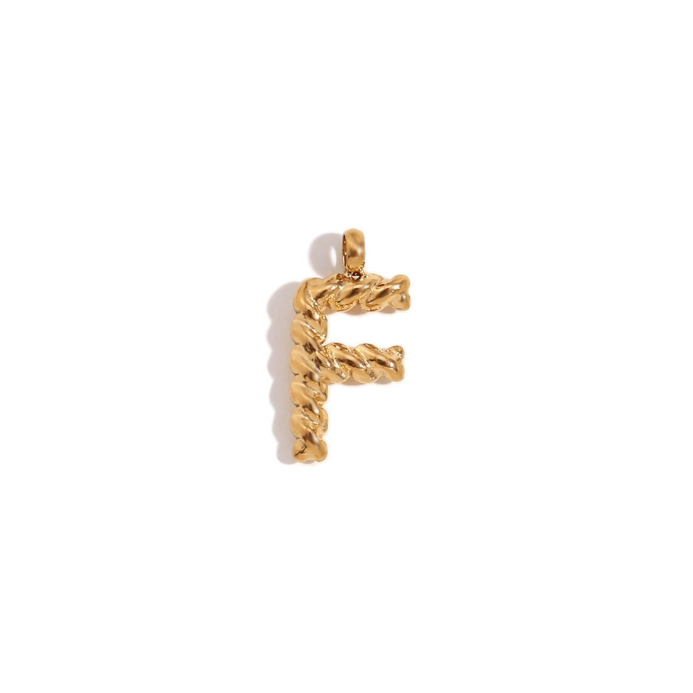 Unique Design Pendant Stainless Steel Fried Letter Accessory for All Occasions - Picture 18 of 38