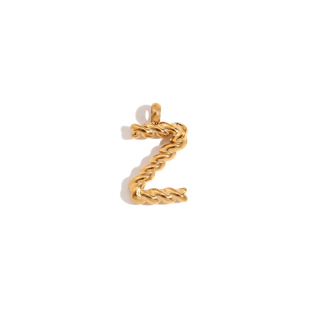 Unique Design Pendant Stainless Steel Fried Letter Accessory for All Occasions - Picture 38 of 38