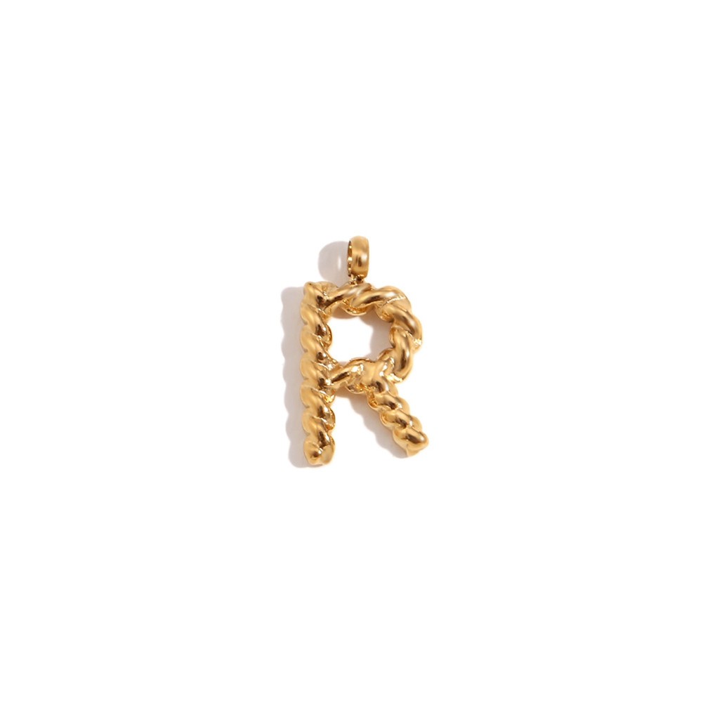 Unique Design Pendant Stainless Steel Fried Letter Accessory for All Occasions - Picture 30 of 38