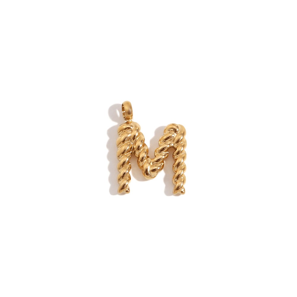 Unique Design Pendant Stainless Steel Fried Letter Accessory for All Occasions - Picture 25 of 38