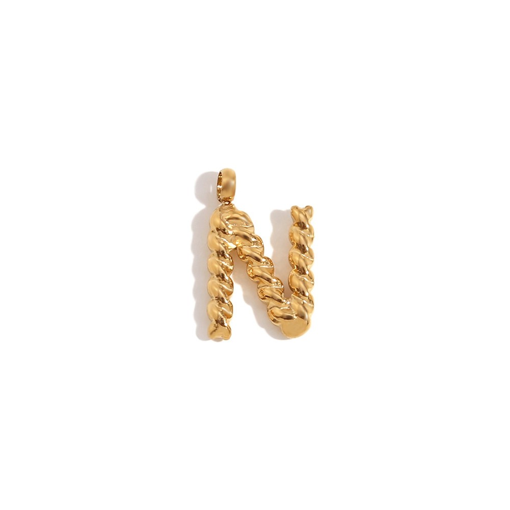Unique Design Pendant Stainless Steel Fried Letter Accessory for All Occasions - Picture 26 of 38