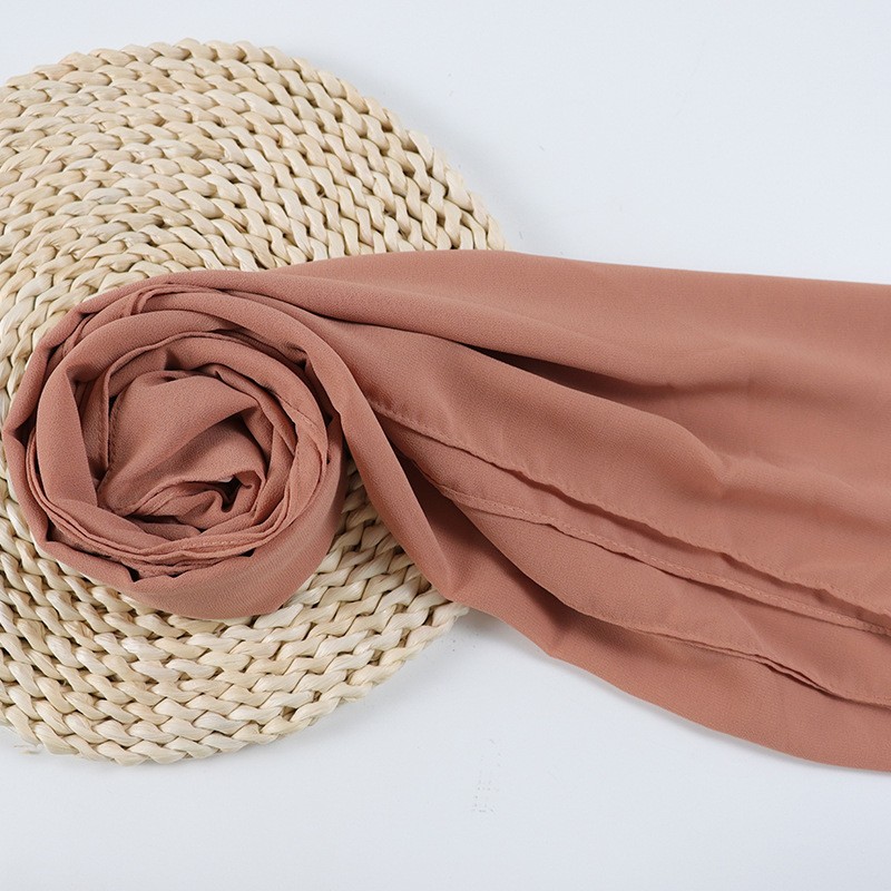 Elegant Chiffon Headscarf Quick Dry and Comfortable for Fashion Enthusiasts - Picture 6 of 9