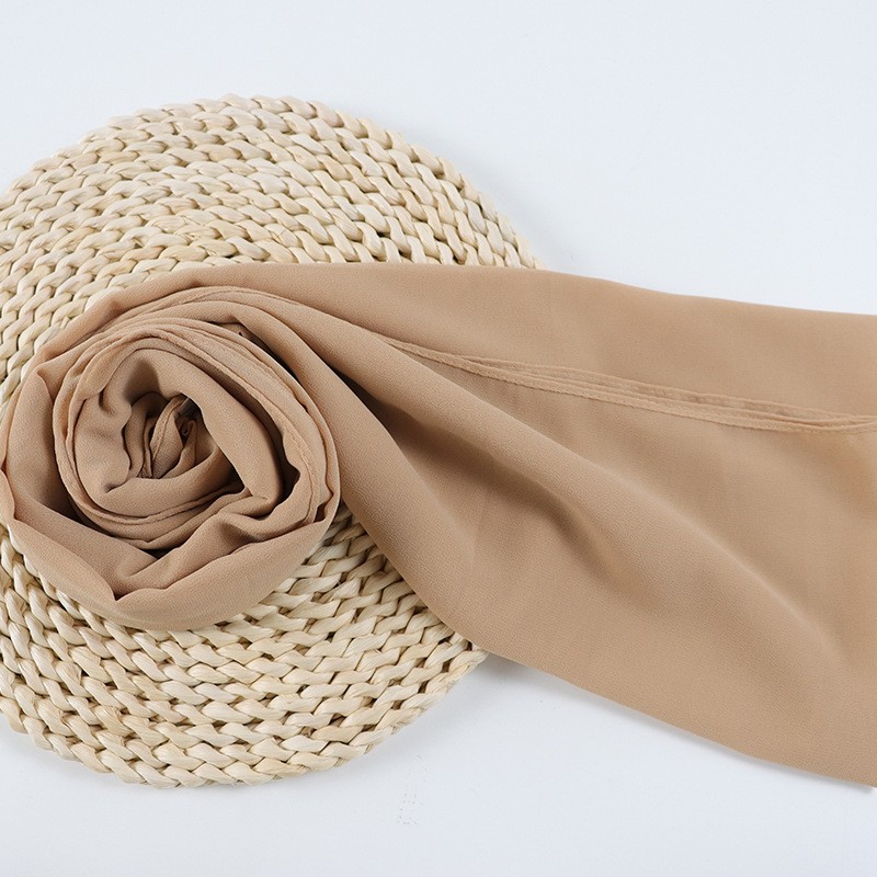 Elegant Chiffon Headscarf Quick Dry and Comfortable for Fashion Enthusiasts - Picture 9 of 9