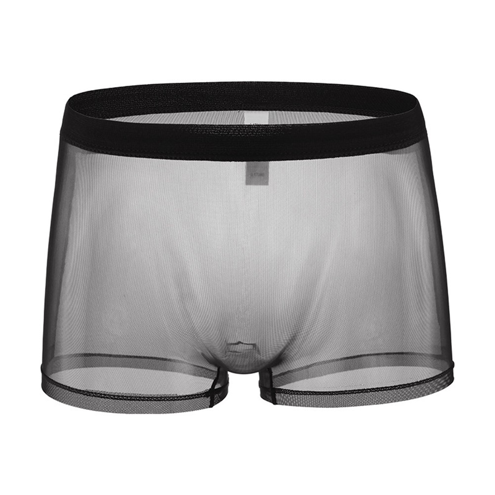 See Through Boxer Shorts for Men Lightweight Mesh Breathable Underwear - Picture 12 of 25