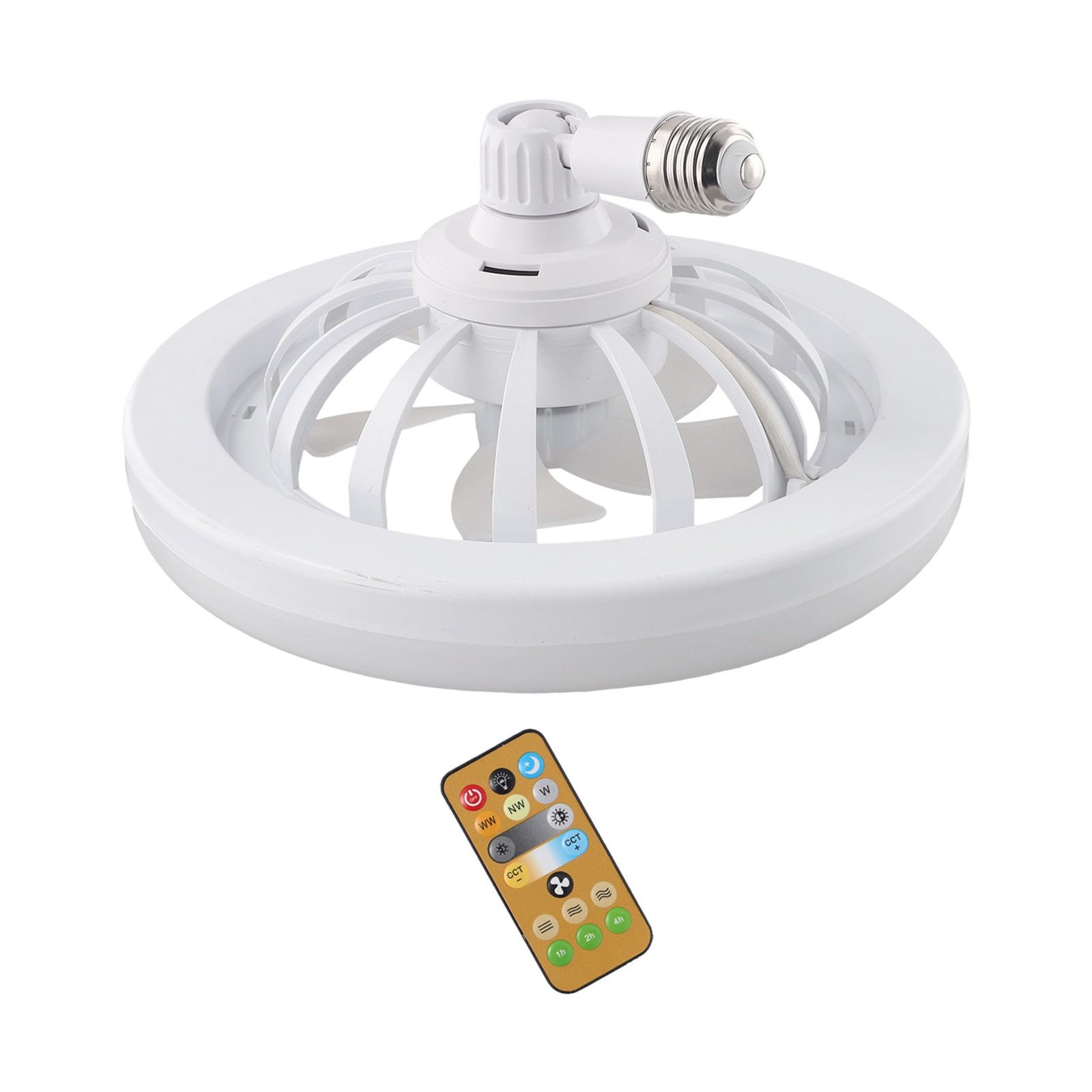 Energy Saving LED Fan Light E27 Screw Super Bright for Bedroom Lighting - Picture 42 of 58
