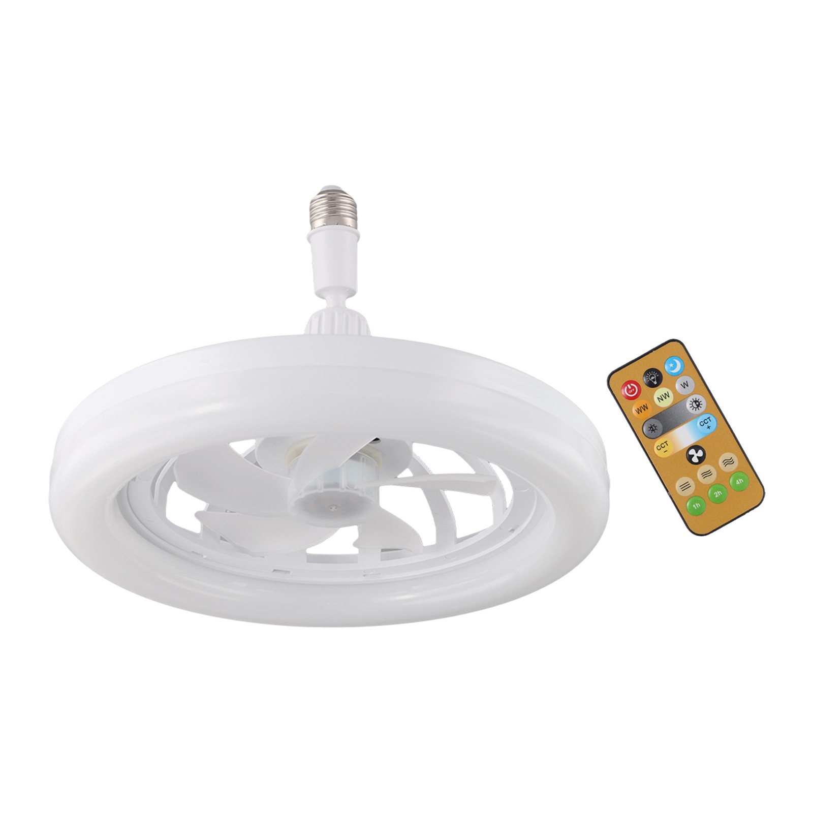 Energy Saving LED Fan Light E27 Screw Super Bright for Bedroom Lighting - Picture 36 of 58