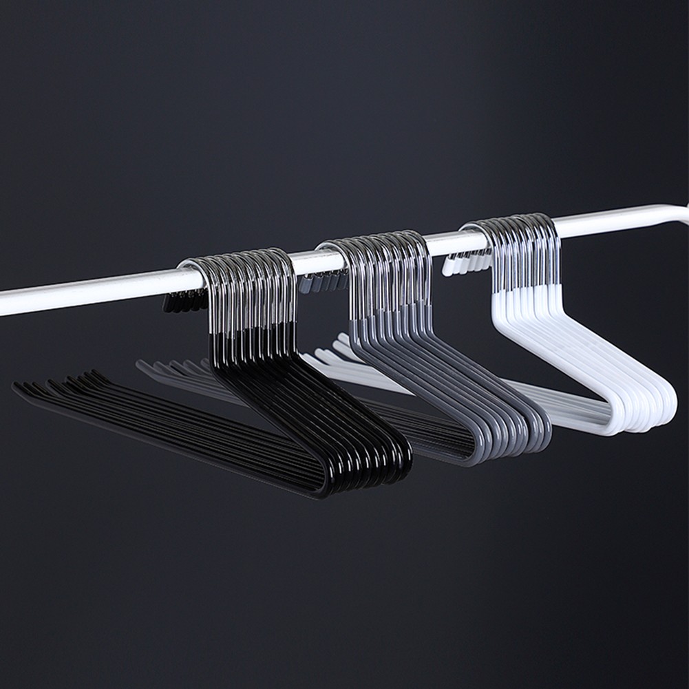 10 Pack Non Slip Hangers with PVC Coating for Lightweight Item Storage - Bild 21 von 22