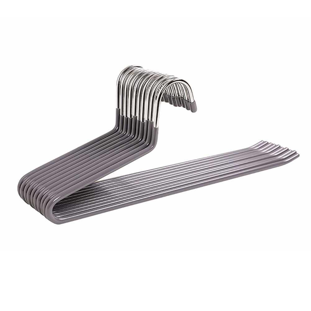 10 Pack Non Slip Hangers with PVC Coating for Lightweight Item Storage - Bild 16 von 22